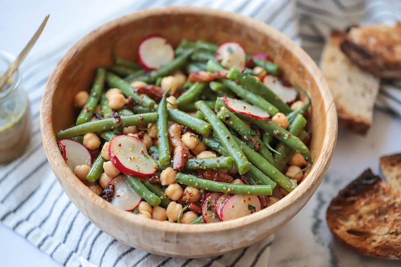 Ingredients for Green Bean Salad