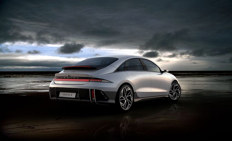 2024 Hyundai Ioniq 6 showcasing modern design