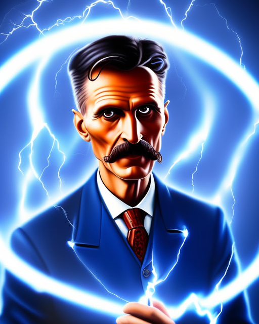 Tesla's unique mental ability illustrated