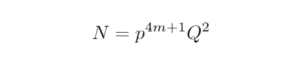 The structure of an odd perfect number.