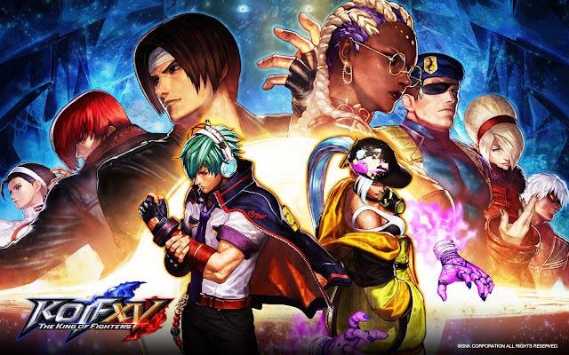 New characters in King of Fighters XV