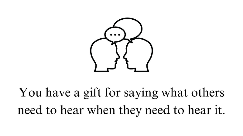 The gift of communication