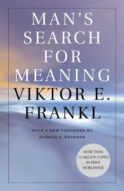 Cover of Man's Search for Meaning by Viktor Frankl