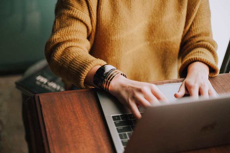 A writer's workspace showcasing creativity and focus.