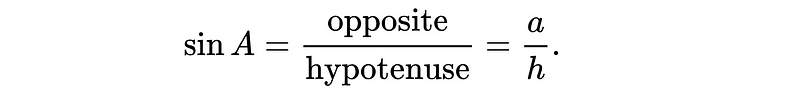 Primary Trigonometric Functions