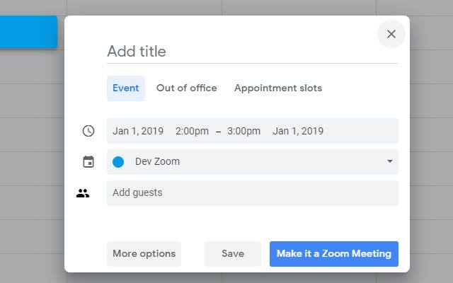 Zoom Scheduler - Simplify Your Meetings