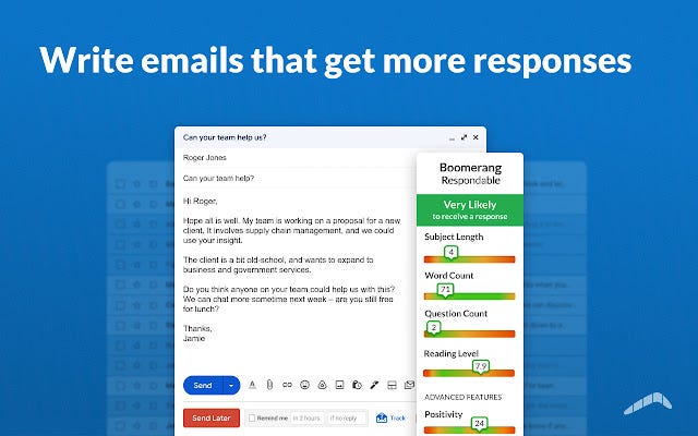 Boomerang - Schedule Your Emails