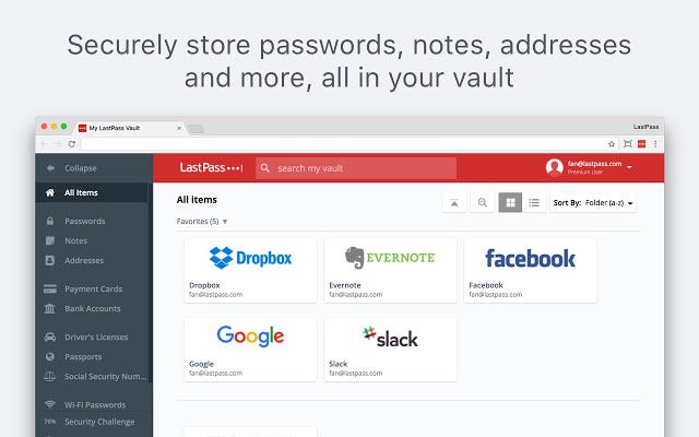 LastPass - Your Password Manager