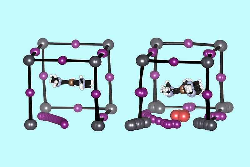 Comparison of perovskite structures with and without neodymium.