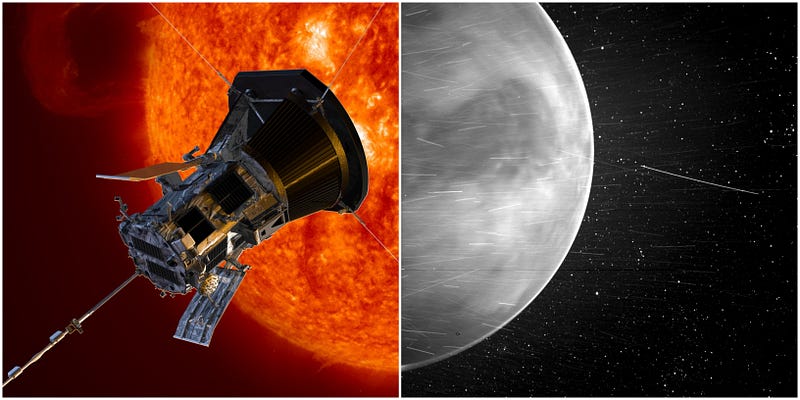 Parker Solar Probe capturing Venus' surface