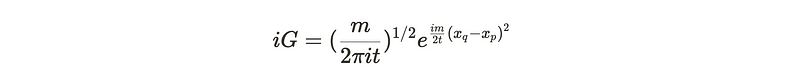 Final result of the Gaussian integral evaluation