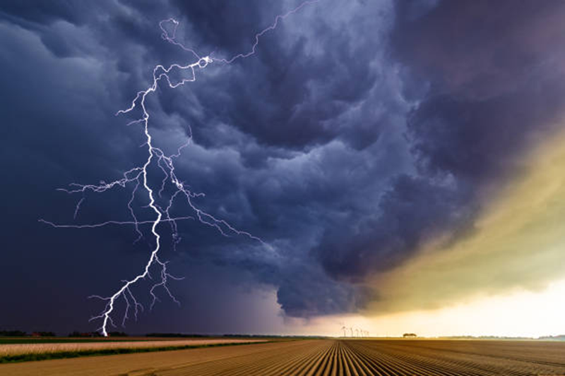 Cloud seeding in action