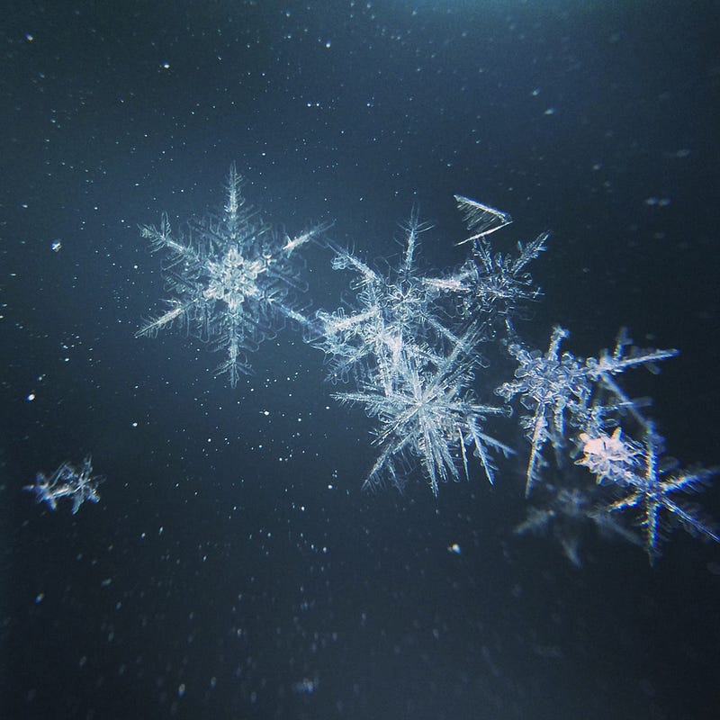 Unique snowflake patterns