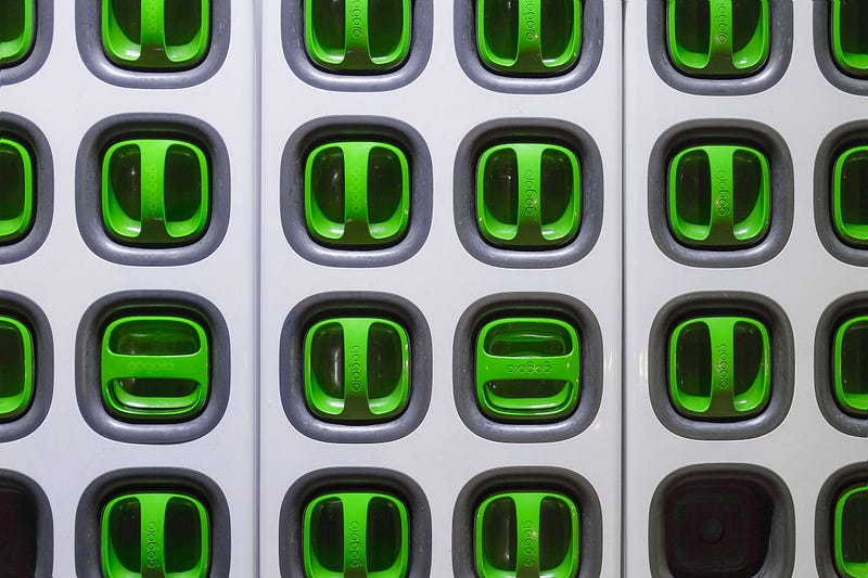 Thermal battery charging using environmental heat