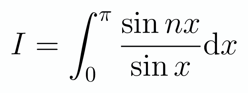 Simplified integral expression