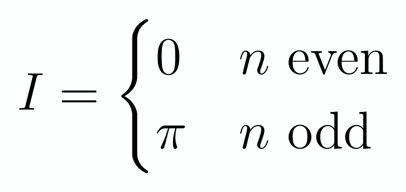 Final result of the integral