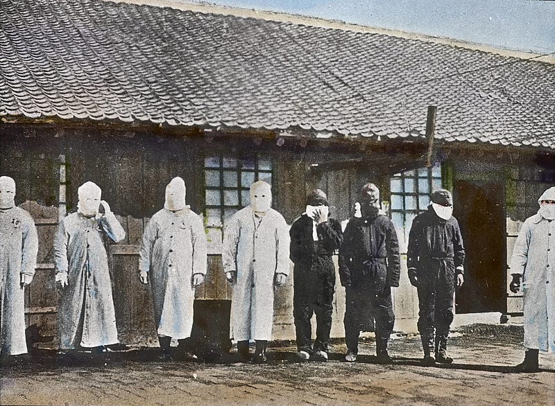 Early 20th-century medical responders